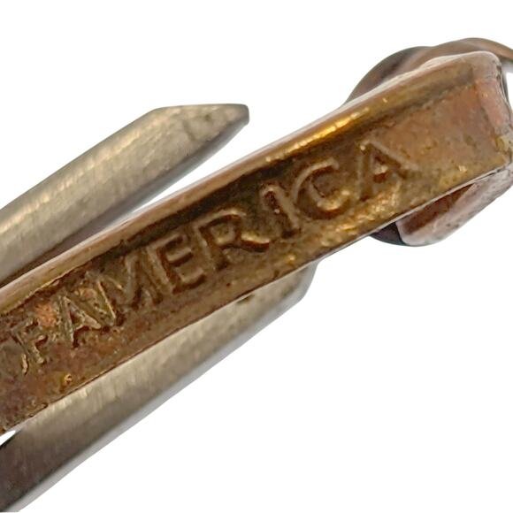 Heart Earrings Created From Real Copper Pennies - Picture 2 of 2